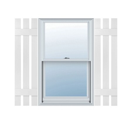Ekena Millwork Mid-America Vinyl, TailorMade Three Board Spaced (2 Batten), Board-n-Batten Shutters, S31246001, PR S31246001